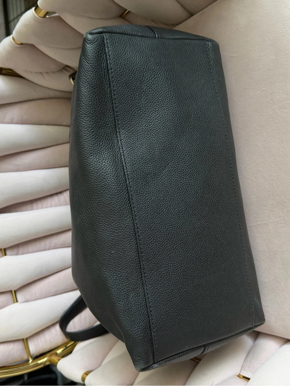 Kate Spade ♠️ Larchmont Ave Alena Black Leather Shoulder Bag